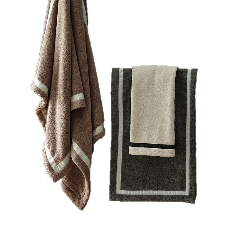 Antibakterielles Hotelhandtuch aus 100 % Baumwolle der Güteklasse 7A – extra dick und groß, ultraweich und saugfähig für den Einsatz zu Hause und in Pensionen_voghion.com