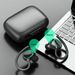 Ακουστικά Bluetooth Γάντζος αυτιού Αφή δακτυλικών αποτυπωμάτων Ισχυρά μπάσα δροσερά φώτα HiFi Στερεοφωνικό Μουσική Αδιάβροχο αθλητικό υπογούφερ Ασύρματα ακουστικά για γυμναστική_voghion.com