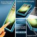 For Samsung Galaxy S23 Ultra Waterproof Case Shockproof Heavy Duty Hybird Full Cover Built-in Screen Protector (Green)_voghion.com