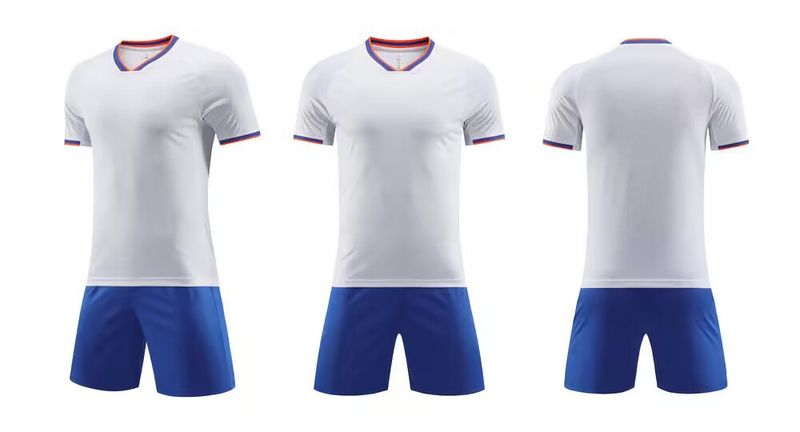 Vêtements pour hommes à manches courtes sport adultes enfants étudiants formation jeu équipe uniformes séchage rapide uniformes de football costumes hommes et femmes_voghion.com