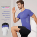 Erkekler ve Kadınlar İçin Yeni Açık Hava Hızlı Kuruyan Tişört, Spor Kısa Kollu, Profesyonel Maraton Koşusu, Fitness Sıkıştırma_voghion.com