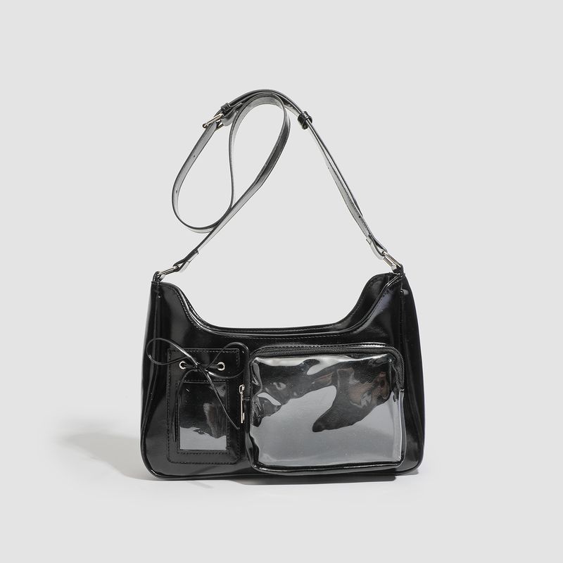 Zaino trasparente da donna per pendolarismo giornaliero 2025, borsa a tracolla alla moda e versatile_voghion.com