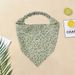 Nuova sciarpa triangolare elastica floreale, piccola e fresca, stile country, fascia per capelli con margherite, foulard, accessorio, fascia per capelli_voghion.com