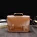 Neue business Crazy Horse PU aktentasche männer schulter umhängetasche Halb-förmigen horizontale retro handtasche herren_voghion.com