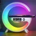 Wireless Charger Pad Stand Bluetooth Speaker TF RGB Night Light 15W Phone Fast Charging Station For IPhone Samsung_voghion.com