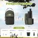 ROCKBROS Borsa anteriore per bici pieghevole, borsa portaoggetti per manubrio della bicicletta, capacità 1,8 l_voghion.com