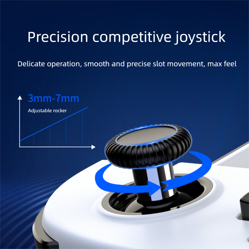 Shanwan Q133XL Impugnatura per giochi mobili per telefono, console portatile, joystick Hall, pulsanti macro, Android HarmonyOS universale_voghion.com