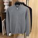 Men’s Fleece-Lined Wool Sweater – Thickened Thermal Knit With Zipper, Oversized Fit For Winter Comfort_voghion.com
