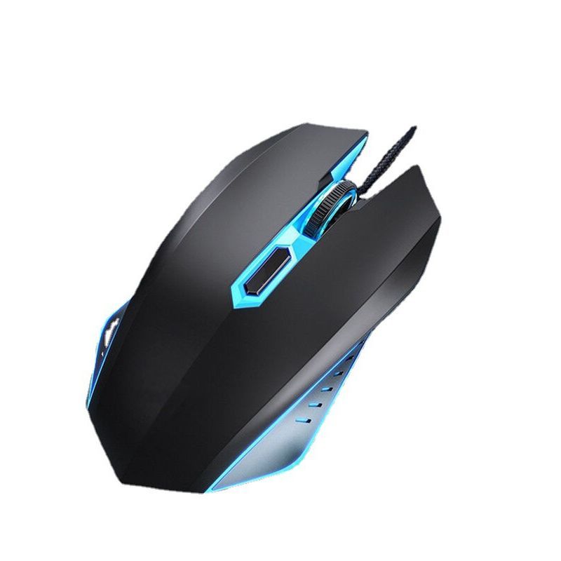 Wired Luminous Colorful Breathing Lights Anti-slip Roller High Sensitivity DPI Adjustable 4 Buttons USB Optical Gaming_voghion.com