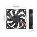 2 Pins Computer Fan 6cm 60mm 6010 12V 0.16A Sleeve Bearing Computer CPU 2pins Silent Cooling Fan Computer PC Case CPU Cooler Fan_voghion.com