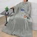 Composite Lamb Wool TV Multifunctional Wearable Sleeves Home Lazy Blanket Winter Warm Pullover_voghion.com