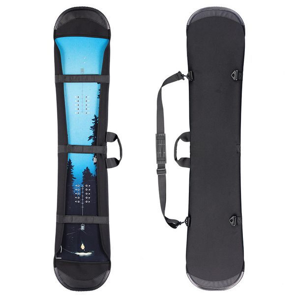 Bolsa de snowboard portátil con funda protectora para snowboard, con una sola capa y doble hombro, para la nieve, Dumpling Skin_voghion.com