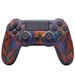 P4 kabelloser Gamecontroller, kompatibel mit P4/Pro/Slim/PC-Touchpad, Wassertransferdruck_voghion.com
