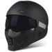 Motorrad-Bluetooth-Helm – Retro-Integralhelm mit austauschbaren Visieren und integriertem Bluetooth (mehrere Farb- und Linsenoptionen)_voghion.com