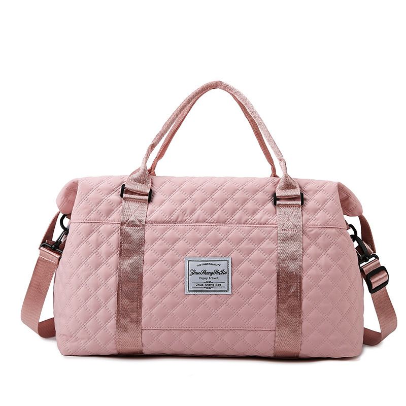 Borsa da viaggio semplice e di grande capacità Borsa da fitness per la separazione dall'asciutto e dal bagnato Borsa a tracolla portatile per sport all'aria aperta ad alto aspetto da donna_voghion.com