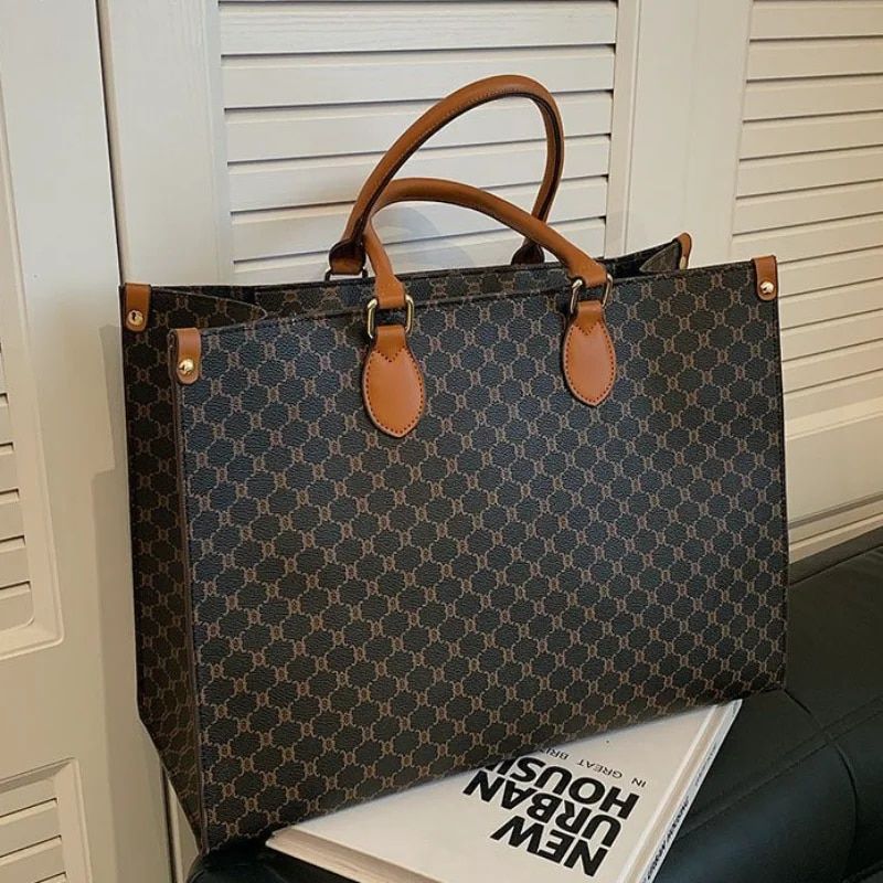Elegant Fashion Shoulder Bag Handbags Women's Large Capacity Totes 2023 New High Sense Work Commuter Bag Shoulder Bag_voghion.com