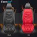 12V Cushion Covers Winter Seat Heater Car Accessories Heating Pads Universal Available In Black Red_voghion.com