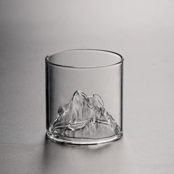 180/300ml Whiskey Glasses Mount Japanese Whiskey Glasses Fuji-Mount Drinking Glass Mountain Water Glass Drinking Glass Mug Cup_voghion.com