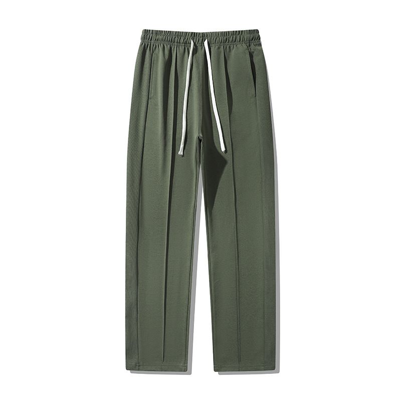 Relaxed Fit Casual Broek voor Heren – Minimalistisch, Veelzijdig en Comfortabel (Zwart/Grijs/Legergroen, M-XXXL)_voghion.com