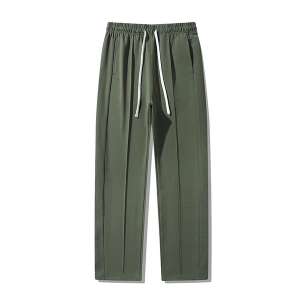 Relaxed Fit Casual Broek voor Heren – Minimalistisch, Veelzijdig en Comfortabel (Zwart/Grijs/Legergroen, M-XXXL)_voghion.com