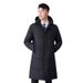 "Unisex Black Cotton Work Jacket – Mid-Length Winter Hooded Coat For Professionals"_voghion.com
