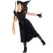 Halloween black mesh little children's performance witch also crazy role-playing costume_voghion.com