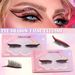 False Eyelashes New Self Adhesive Color Eye Makeup Eyeliner False Eyelashes Party Festival Eyeshadow Stickers Natural Eyelashes_voghion.com