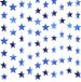 Gold blue silver multi color five pointed star flower hanging ornaments paper string holiday party props decoration ornaments_voghion.com