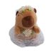 With Plush Keychain Capybara Pp Cotton Filling For Animal And Lovers Collectors_voghion.com