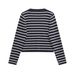 Women s clothing autumn and winter new street fashion long sleeved round neck knitted jacket_voghion.com
