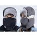 Gorro deportivo para exteriores, máscara facial de invierno a prueba de frío para montar a caballo, algodón cálido y resistente al viento_voghion.com