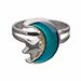 Hot sales Zhu Chao's Mood Moon Ring with Temperature Control, Color Changing Ring, Actress Jewelry_voghion.com