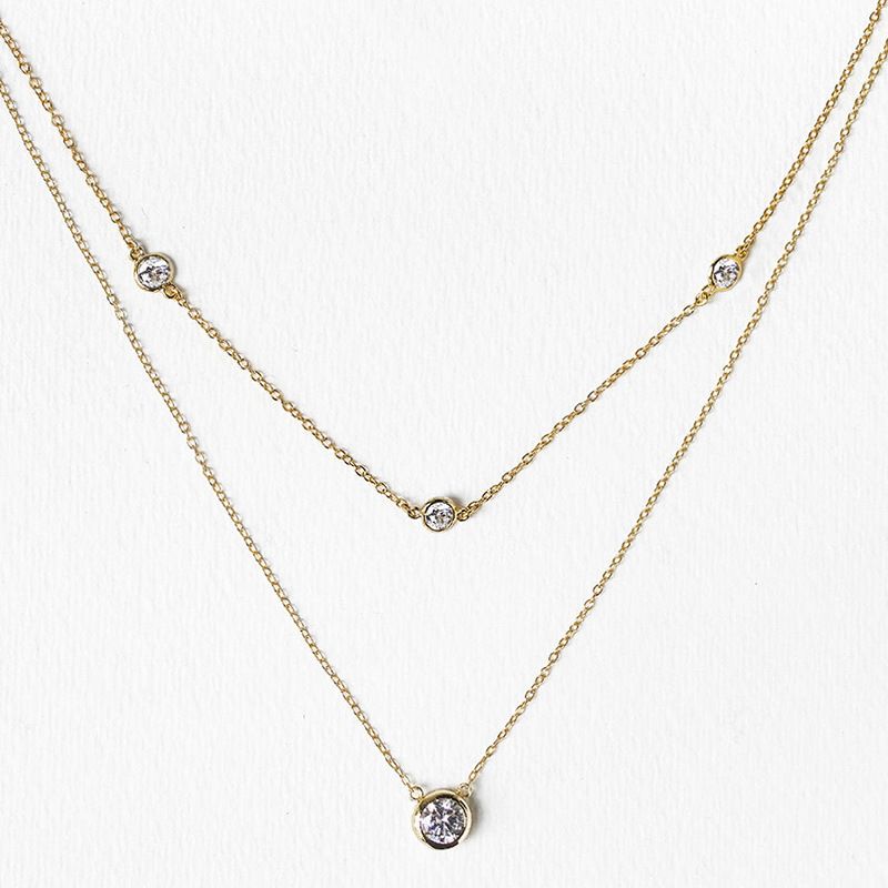 Temperament Fashion Accessories Ins Style Niche Round Back Chain, Simple High-end Jewelry Back Chain_voghion.com