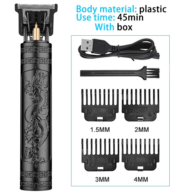 Vente Flash Tondeuse électrique sans fil Vintage T9 pour hommes, rasoir professionnel pour couper les cheveux, briquet pour barbe_voghion.com