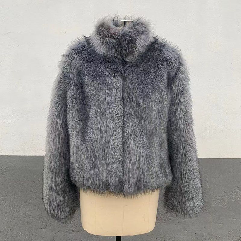 Cappotto invernale da donna in pelliccia sintetica di lusso con cappuccio, parka spesso e caldo oversize, capospalla alla moda taglie forti_voghion.com