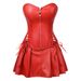 Palace fashion split suit corset Women's PU body shaper wholesale_voghion.com
