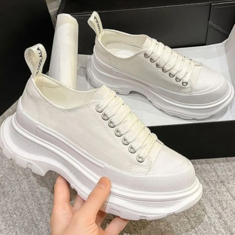 Chaussures de planche longues révélatrices de jambes de haute qualité pour femmes, originales, tendance, tranquilles, polyvalentes, à la mode, sexy, rafraîchissantes et rafraîchissantes_voghion.com