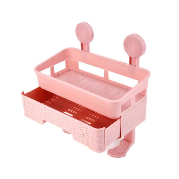 Multifunktionales WC-Regal ohne Bohren, kreatives Aufbewahrungsregal für Badezimmermüll, Wandregale für Badezimmer-Organizer_voghion.com