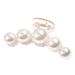 Pearl hårnål Söt koreansk version av baksidan av huvudet Hårklämma Super Temperament Shark Clip Super Fairy Bun Princess Head Clip_voghion.com