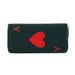 Red Heart A Long Clutch Bag 2024 New Large Capacity Simple Multi Card Slot Card Holder Niche Versatile Ladies Wallet_voghion.com