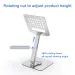 360° 100% Aluminum Sand Desk Riser Multi Angle Height Adjustable Foldable Holder Dock For Xiaomi IPad Pro Air_voghion.com