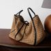 Large Capacity Premium Western Tote Lazy Raffia Straw Women's Bag_voghion.com