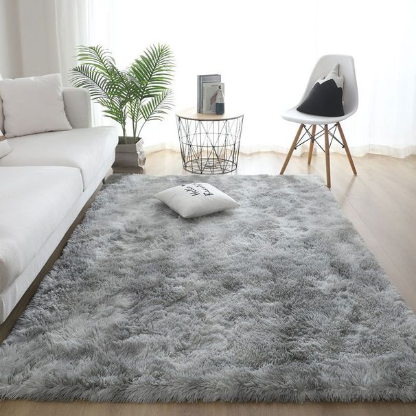 Modern Shaggy Tie-Dye Rug – Soft Fluffy Rectangular Carpet For Living Room, Bedside & Photo Studio – Machine Washable – Boho Chic_voghion.com