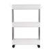 Carrello portaoggetti scorrevole per cucina, bagno, 3 ripiani, mobile, organizer, torre, scaffale ..._voghion.com