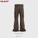 Abbigliamento da uomo Pantaloni con piega pieghettati Pantaloni cargo casual con tasche micro-rado in stile high street da uomo e da donna_voghion.com