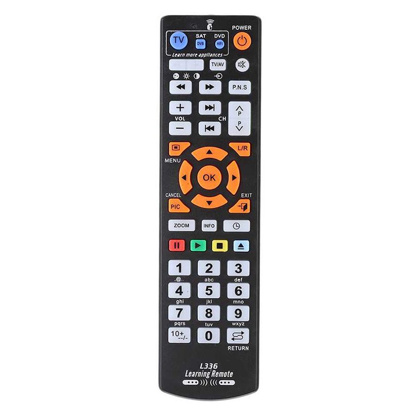 L336 Universal TV DVD Smart IR Learning Remote Controller with Copy Function_voghion.com