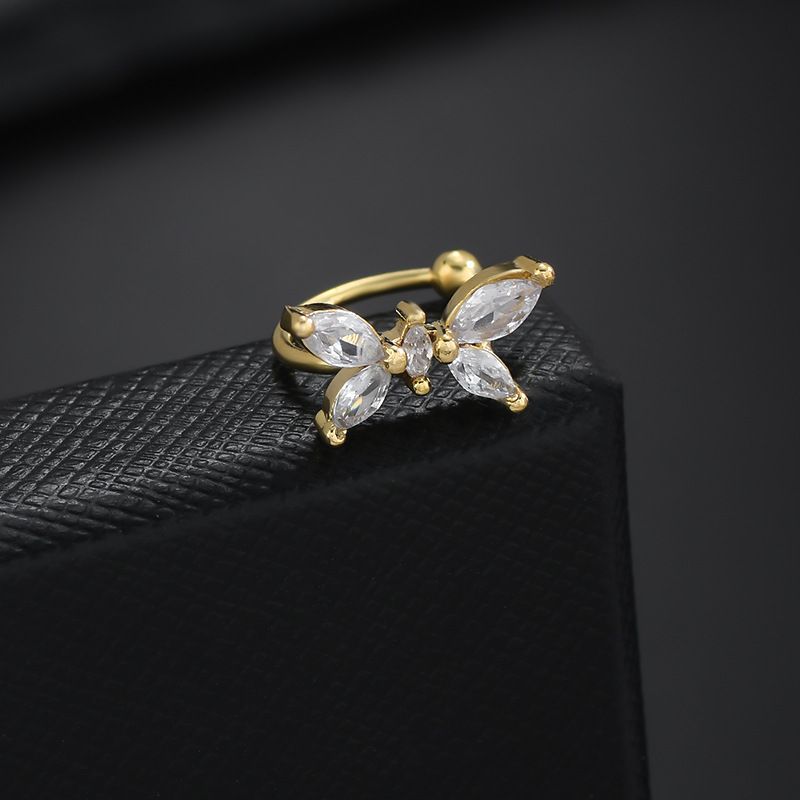 Women's Micro Inlaid Diamond Ear Clips - Non-Pierced, Hypoallergenic, Elegant Bone Clip Design Fashion Trends Hot-selling_voghion.com