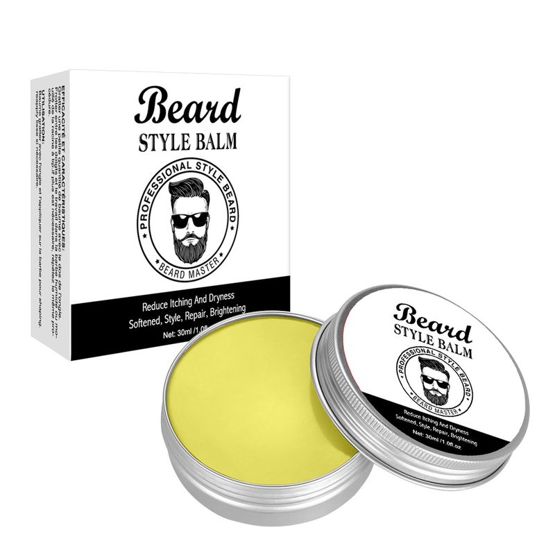 Scatola in alluminio Peimei per balsamo da barba da uomo nutriente, liscio e per la cura dello styling_voghion.com