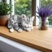 Cute Simulation Desktop Birthday Gift Decoration Resin Indoor Cat Figurine_voghion.com