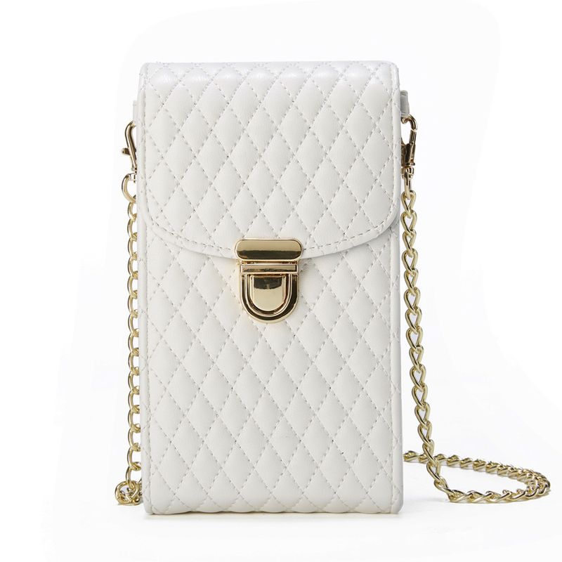 Mobile phone bag crossbody bag women's fashion single shoulder small square bag mini mobile phone bag small fragrance_voghion.com